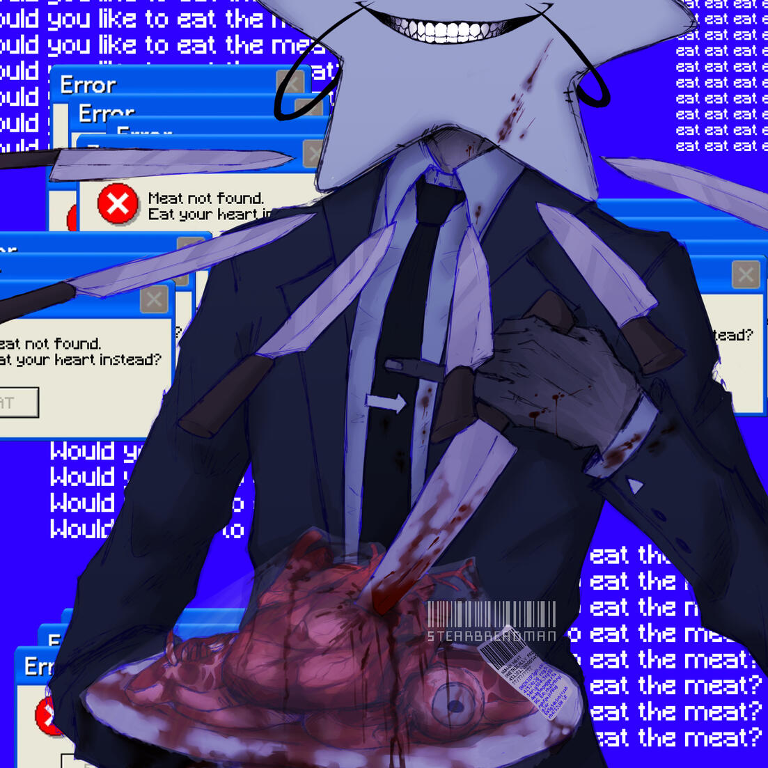 CW: Blood, Organs, Knives